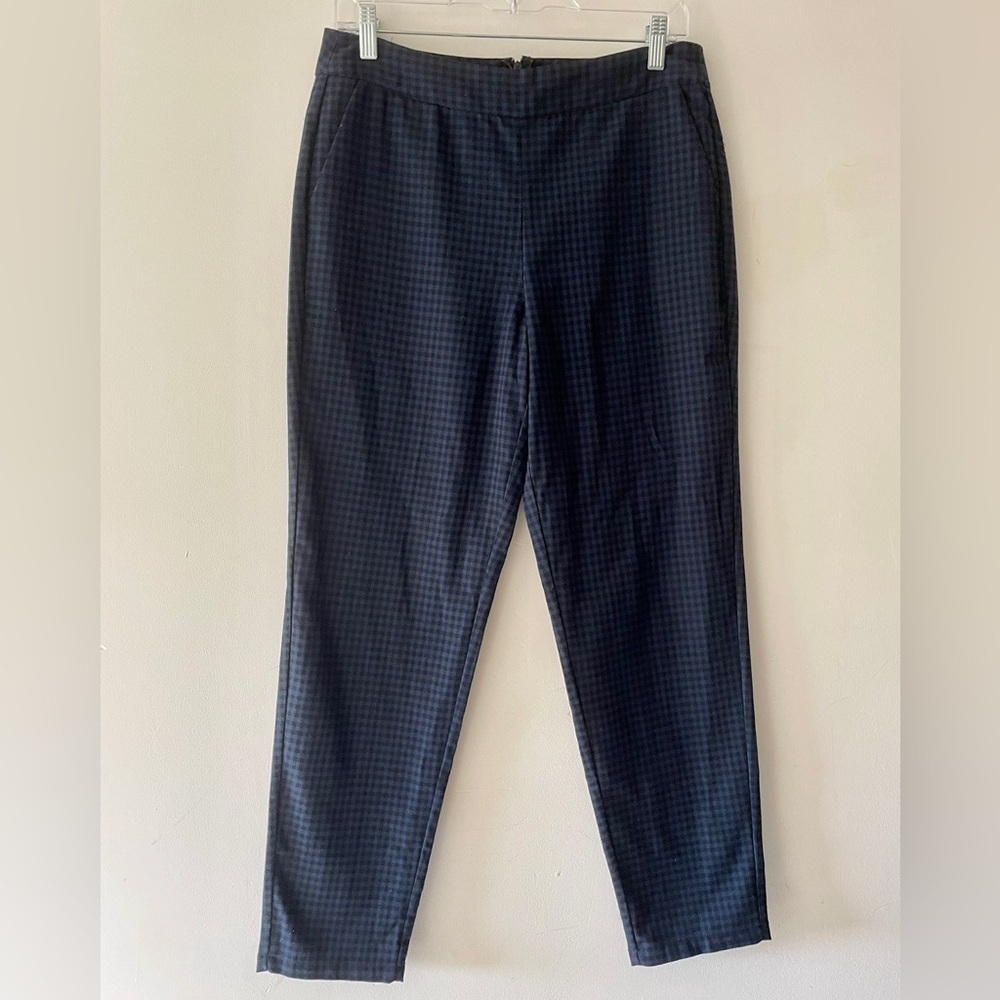 Socialite Black‎ and Blue Checkered Pants